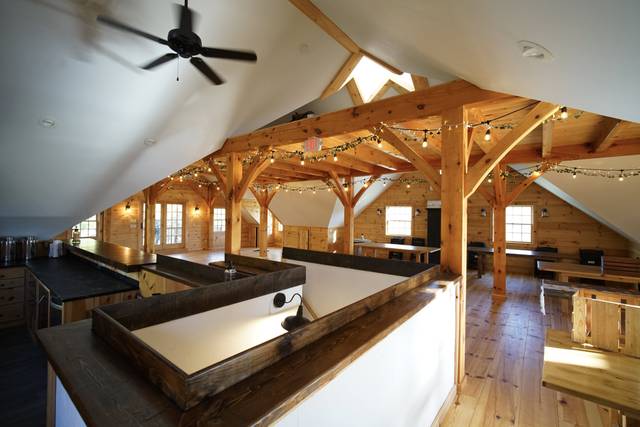 Spacious bar area
