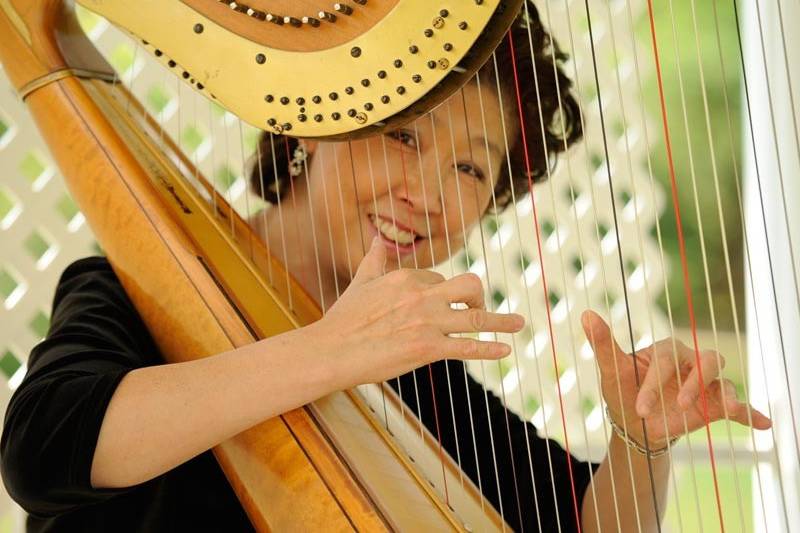 Harpist Xiao Lei Salovara