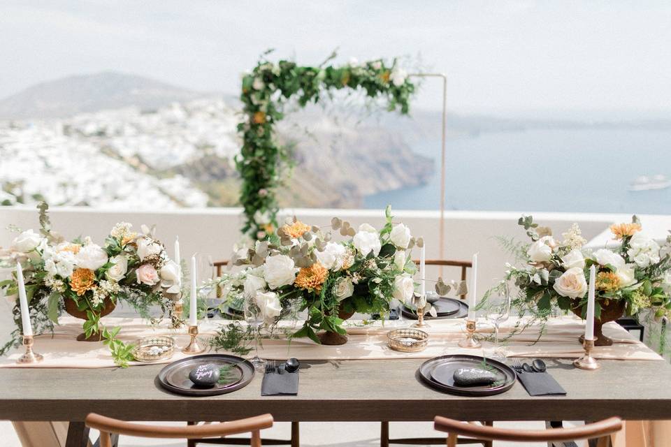 Santorini Micro Wedding