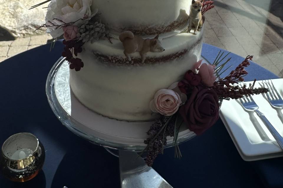 Naked cake