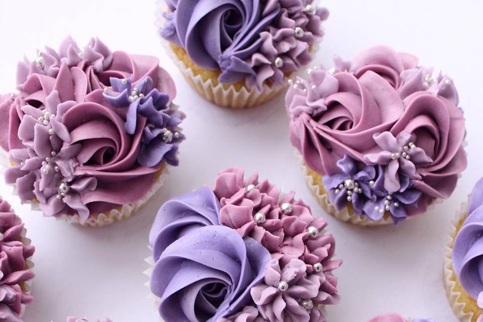 Wedding cupcakes