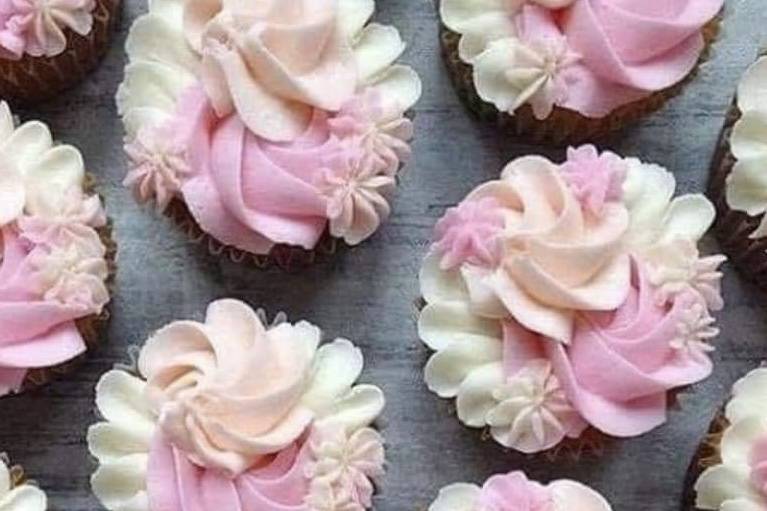 Wedding cupcakes