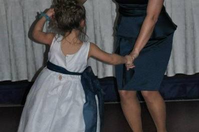 Dancing with a young guest