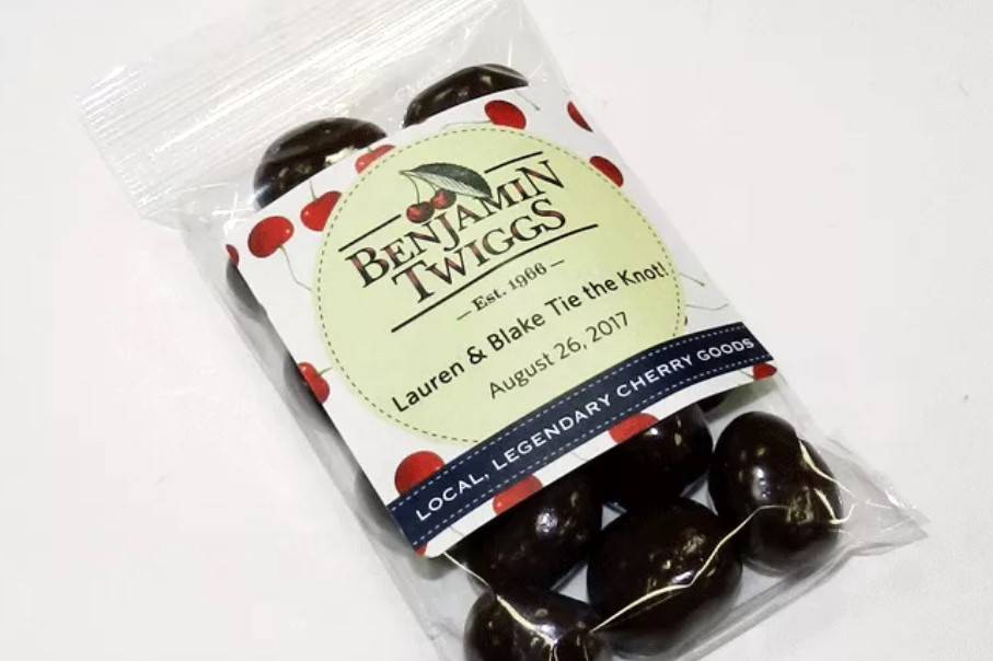 Benjamin Twiggs Cherry Products Wedding Favors Traverse City Mi Weddingwire 