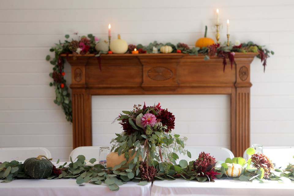 Flower centerpiece