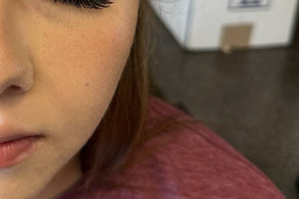 bridesmaid glam