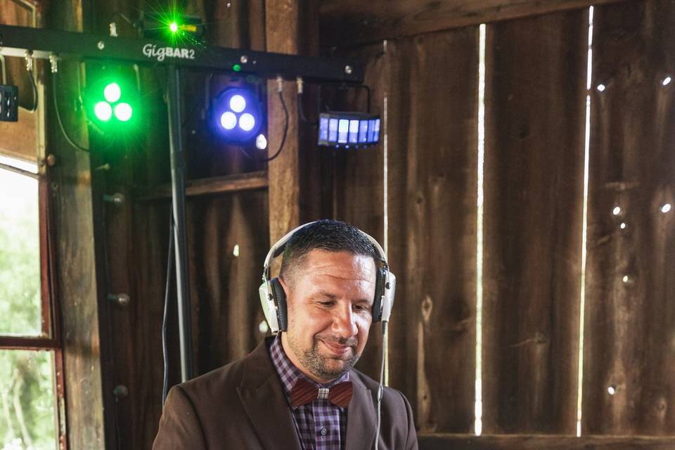 Me Djing a Wedding!