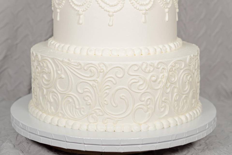 Calandra's Bakery Wedding Cake