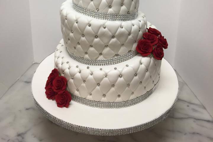 Calandra's Bakery Wedding Cake