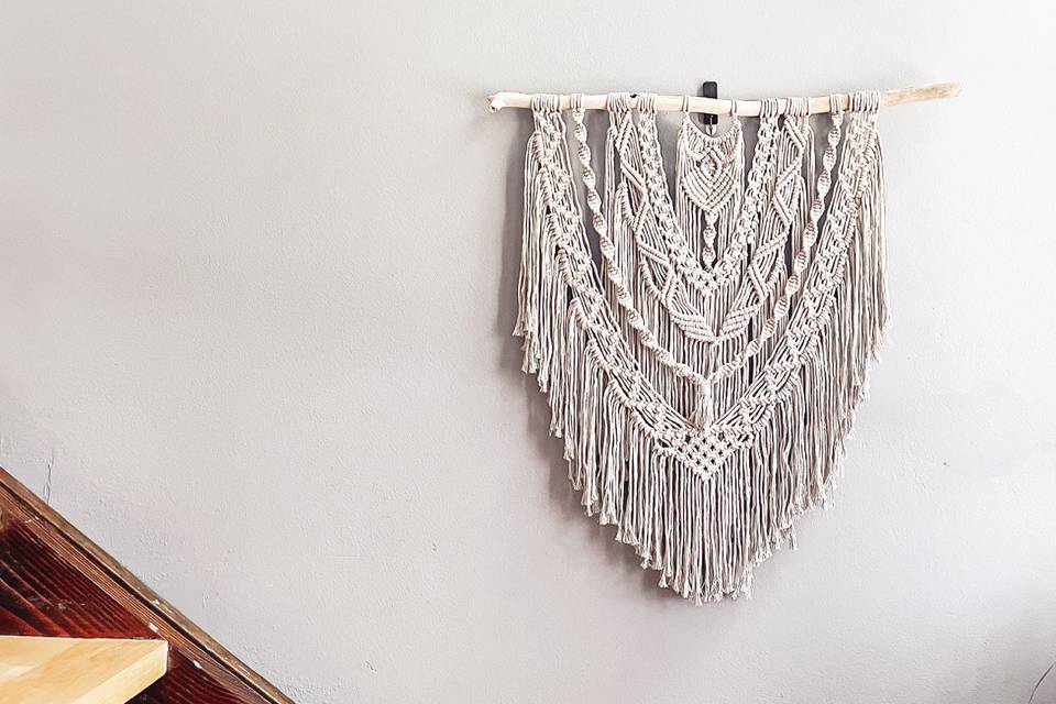 Macrame wall decor