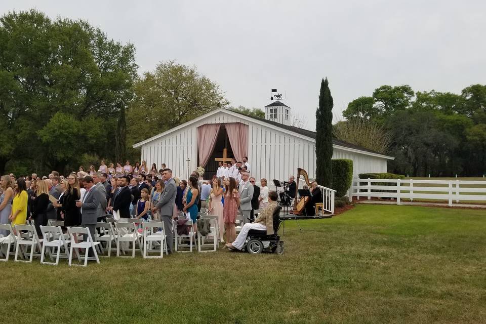 Outside ceremony