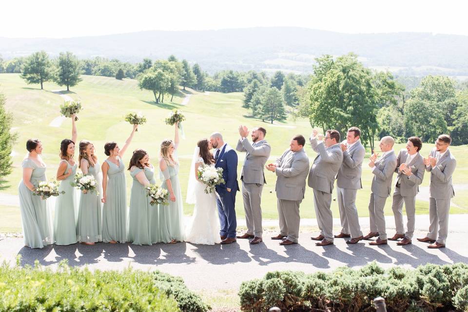 Wedding party - Ashley Elizabeth Photography