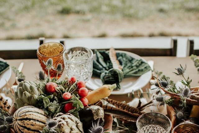Wedding table details - Meghan Lynn Photography
