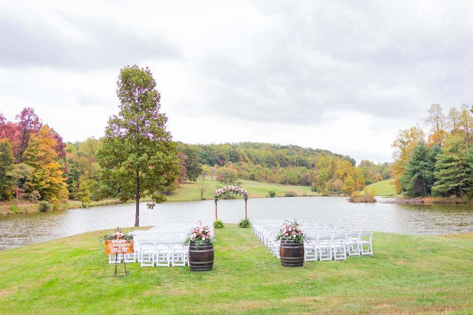 Fall wedding