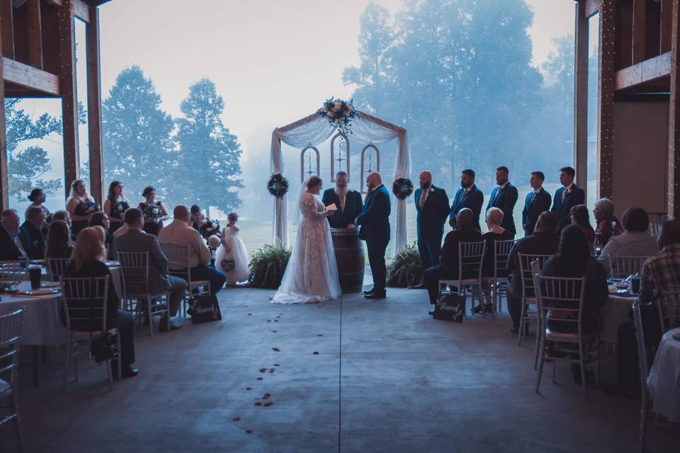 Beautiful rain weddings
