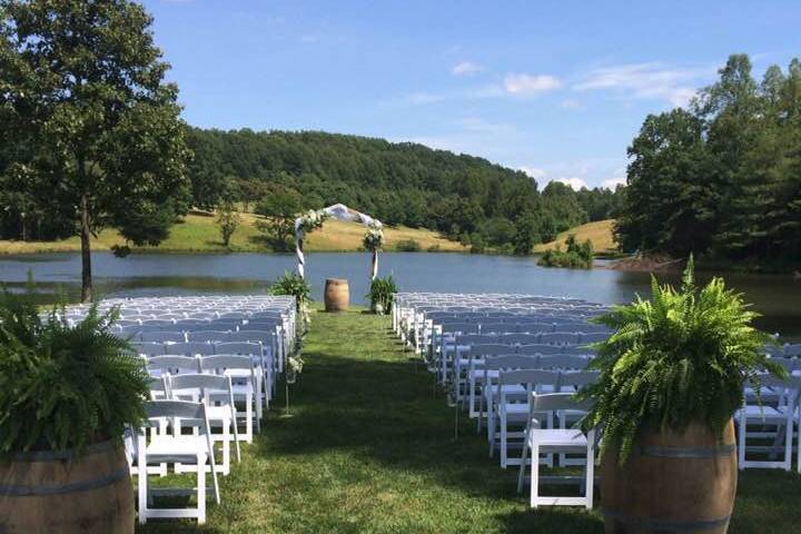 Set up for the big day