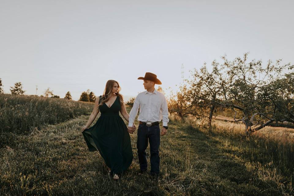 Engagement picture session