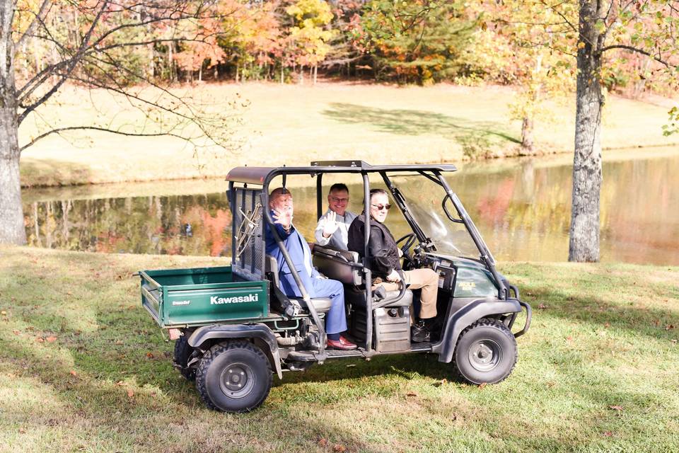 Shuttle service provided