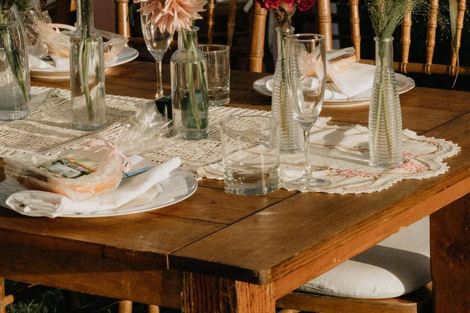Eisenhower Wedding Set Up