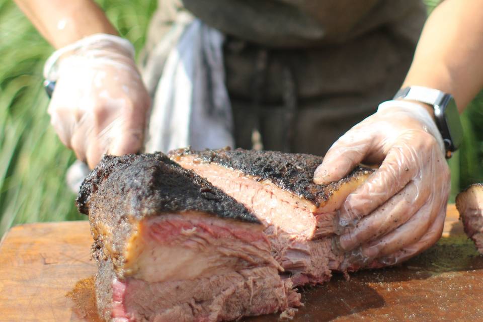 Buffet Brisket by head chef