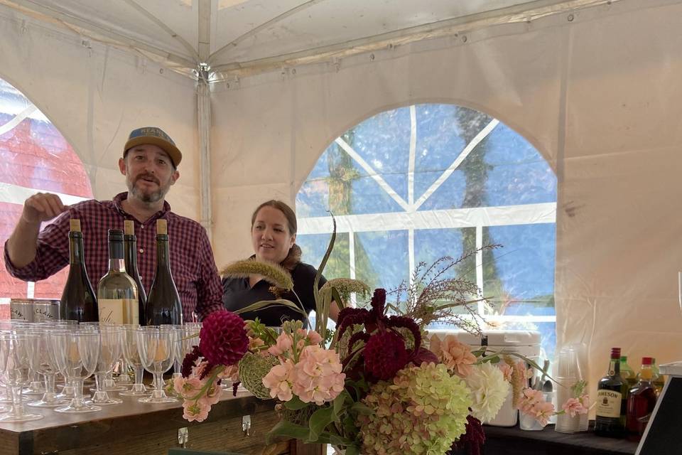 S + B Wedding - tables