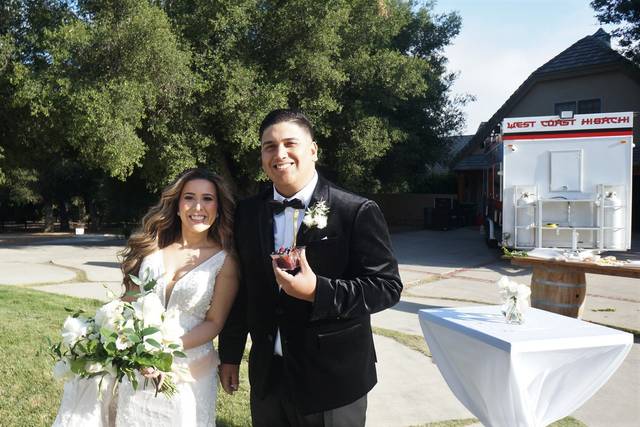 The amazing Bride and Groom