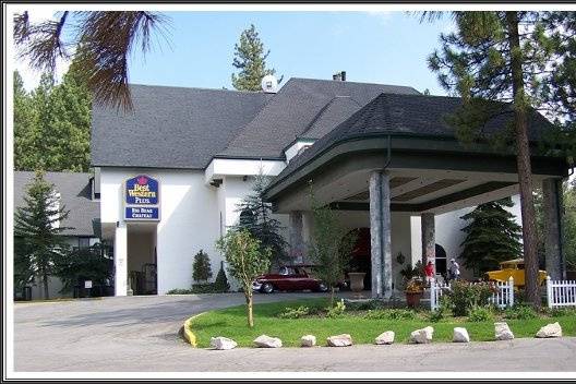Front of the lovely Best Western PLUS Big Bear Chateau.  This is not your typical Best Western by any means.
