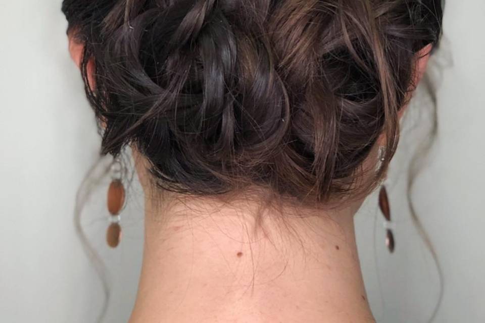 Elegant updo