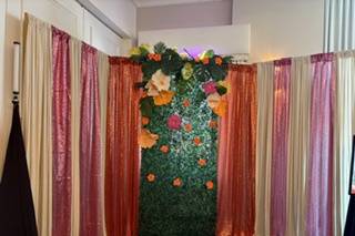 360 Luau Wedding Set Up