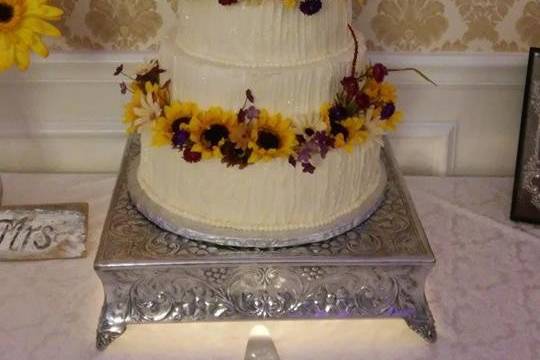 Sunflower cake