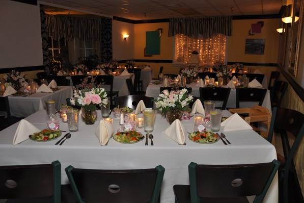 On-site Wedding Reception