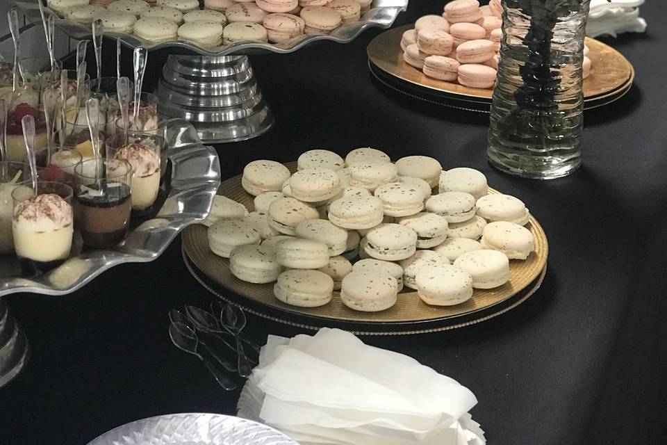 Beautiful wedding desserts