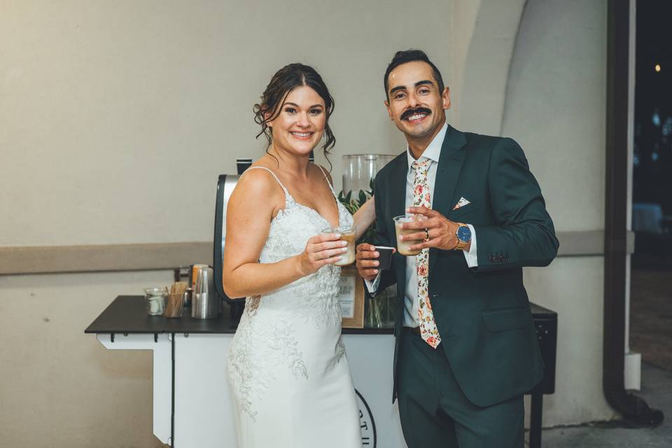 Wedding Cafécito Cart