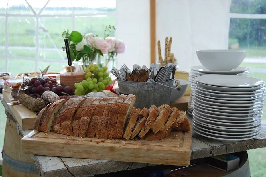 Homemade bread