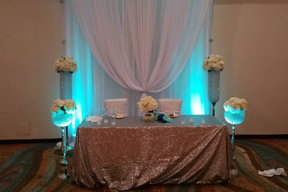 Sweetheart table