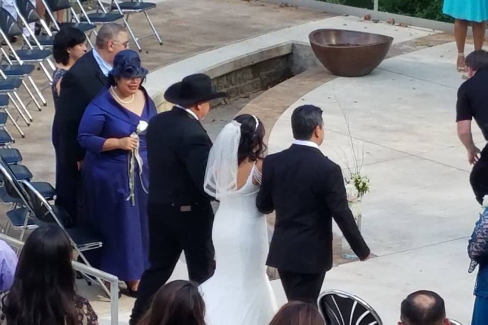 Wedding procession