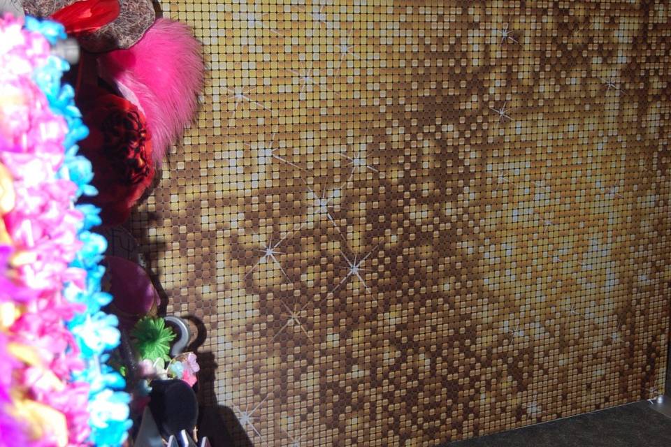 Gold Backdrop