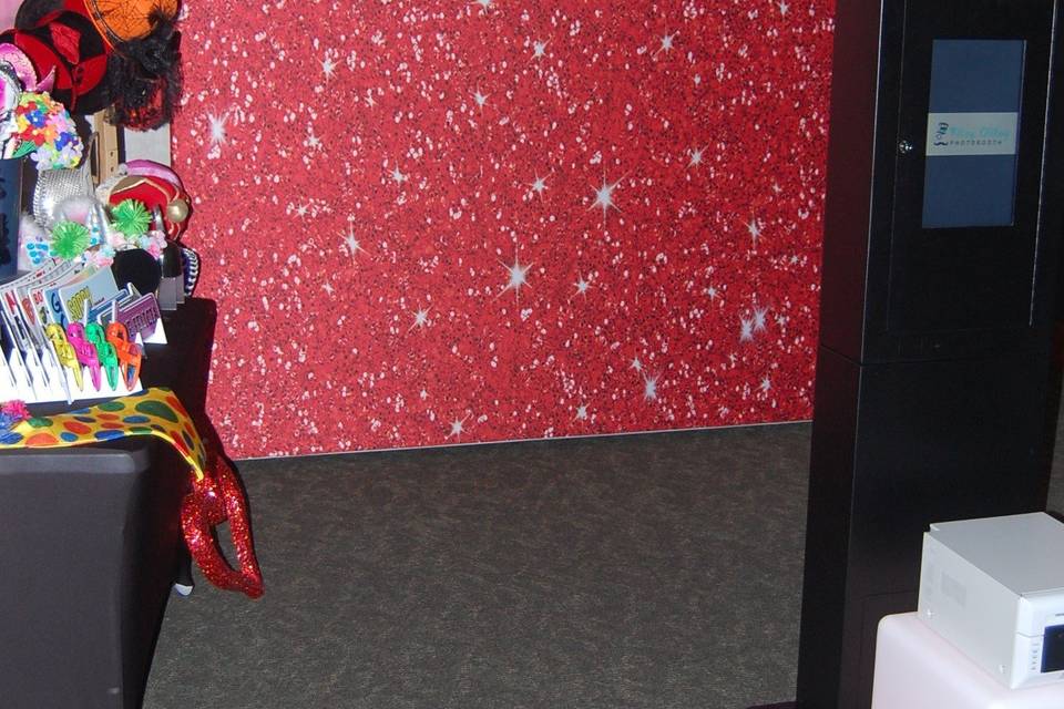 Ruby Red Backdrop
