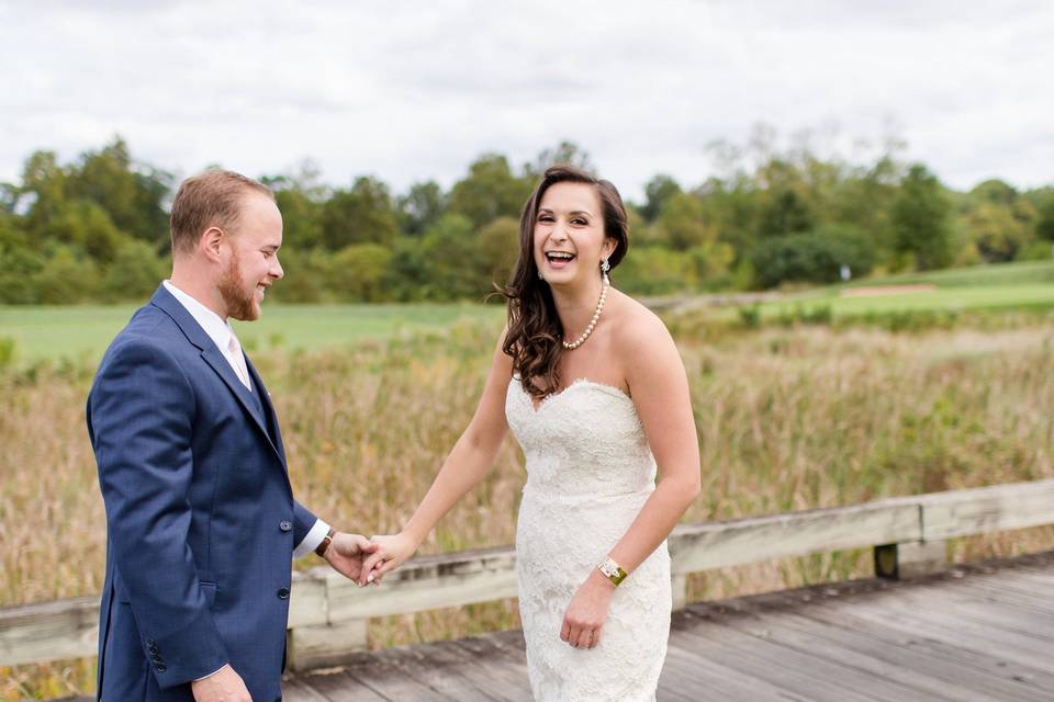 Final wedding look