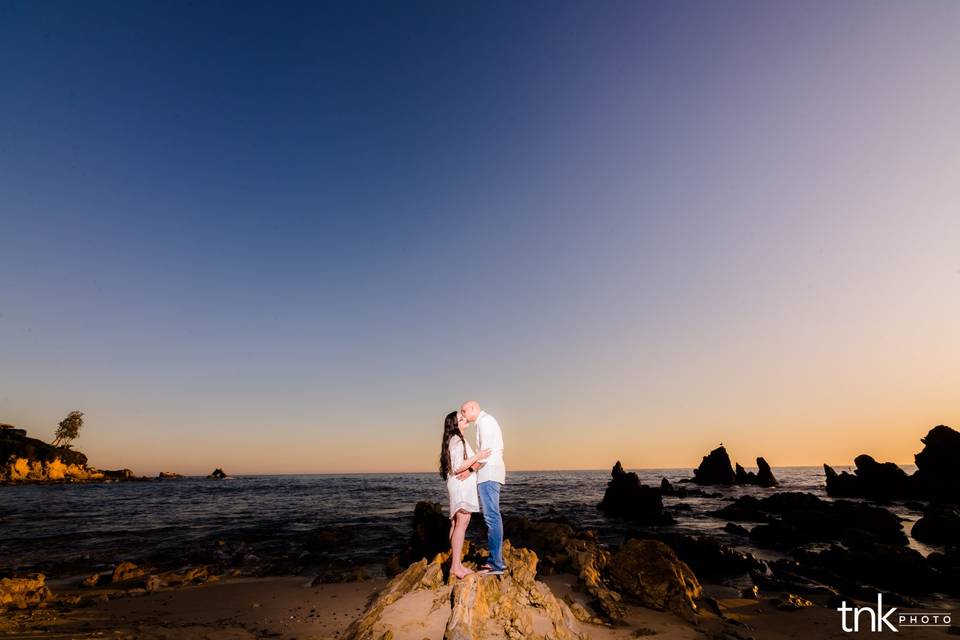 Newport Beach Engagement Photo