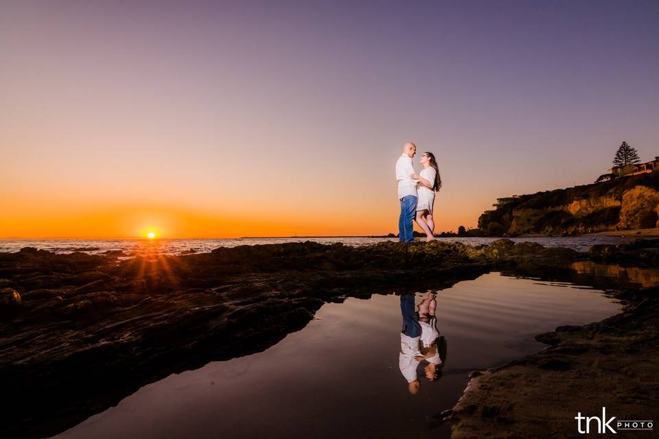 Newport Beach Engagement Photo