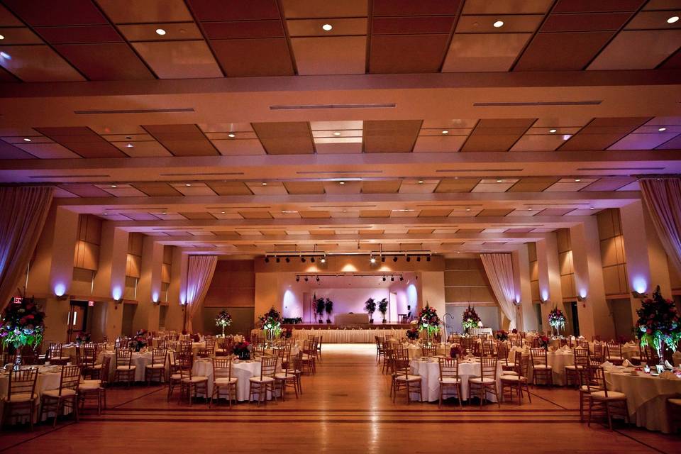 Reception set-up