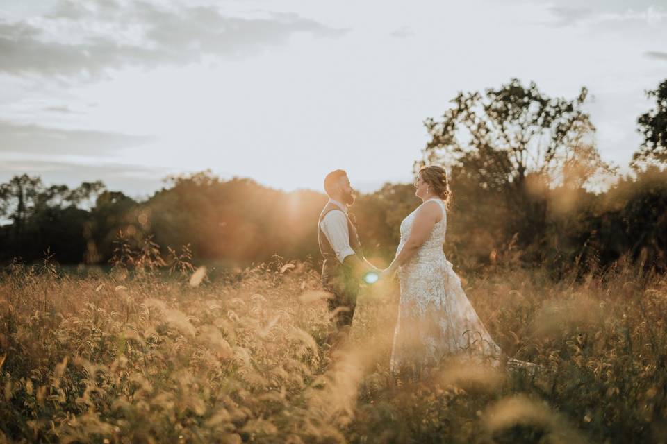 Sunset at Gambrel Barn