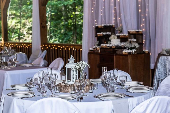 Decorations in the barn