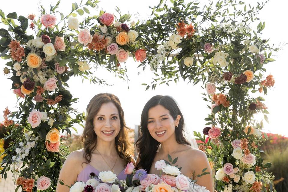 Flower Crown Wedding in Atascadero, CA