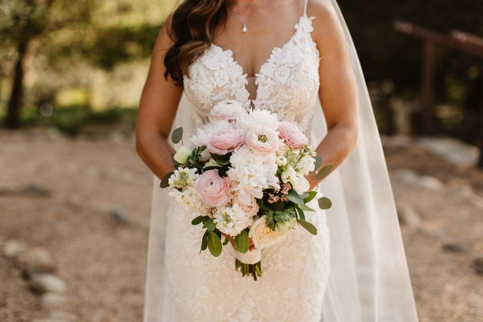 Blush & White Bouquet