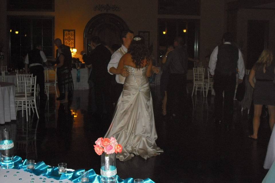 Couple dancing