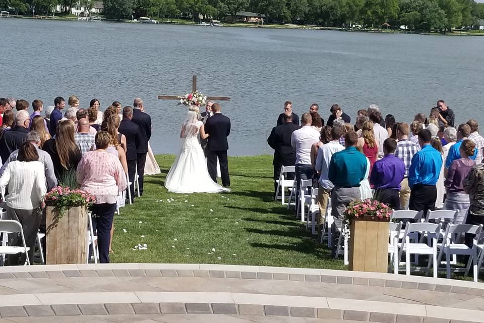 Outdoor ceremony