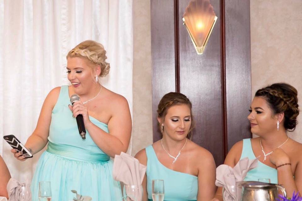 Bridesmaid Glam by WFB