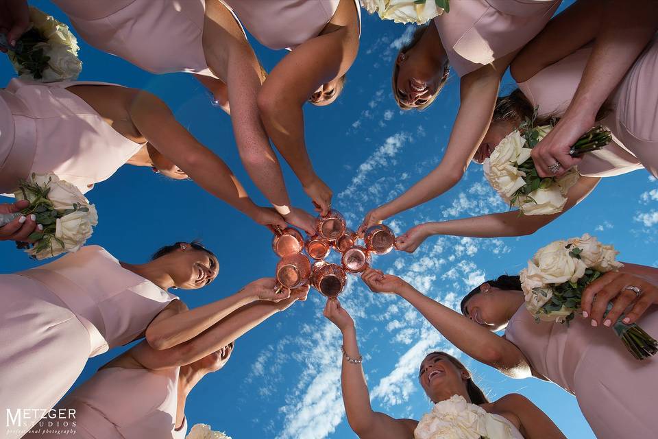 Creative wedding photos